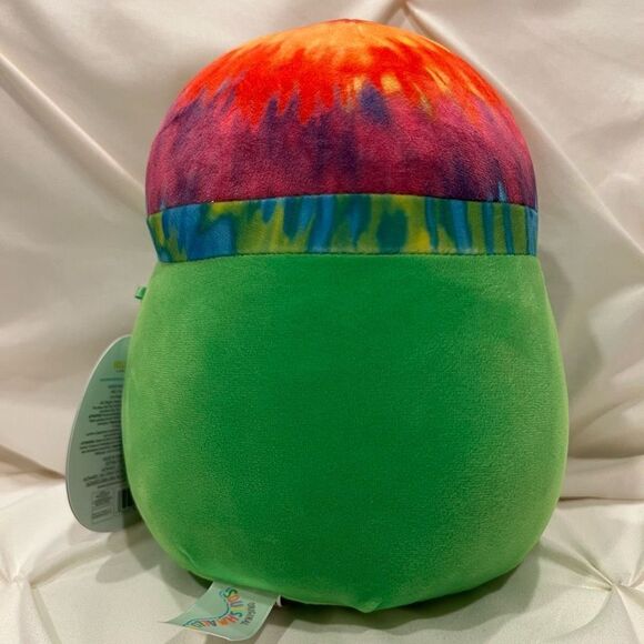 Squishmallows Official Kellytoy 8” Garo Green Mushroom Collectible Plush NWT 🍄 - Picture 4 of 4